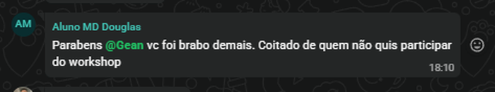 Depoimento de Douglas
